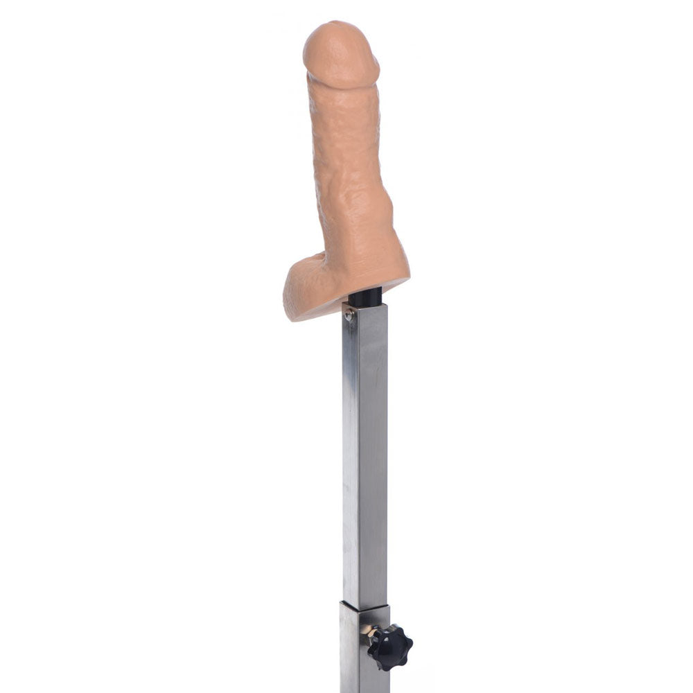 Squat Anal Impaler with Spreader Bar and Cuffs