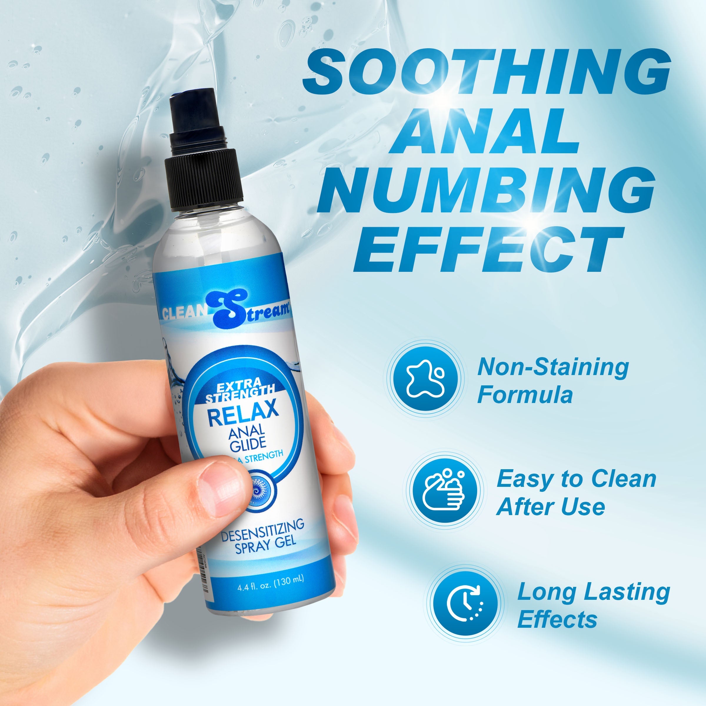 Relax Anal Lubricant with Lidocaine